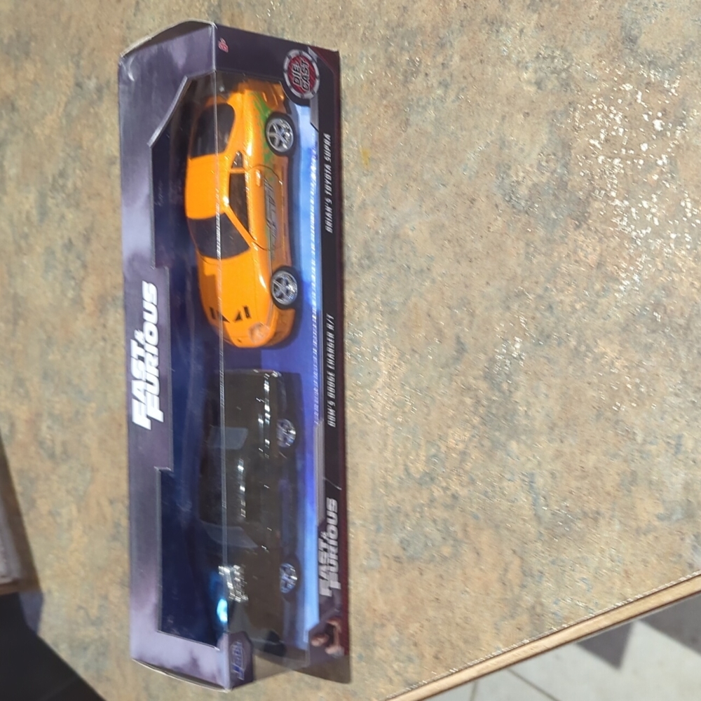 Jada fast and furious supra and charger